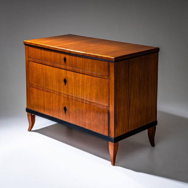 Biedermeier Chest of Drawers, Southern Germany, 1820 For Sale - Image 3 of 10