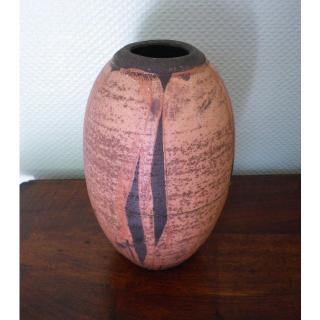 Raku Decorative Vases, Set of 2 For Sale - Image 14 of 15