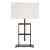 Ray Booth by Visual Comfort Signature Alda 25" Adjustable Table Lamp in Bronze and Dark Walnut with Linen Shade For Sale