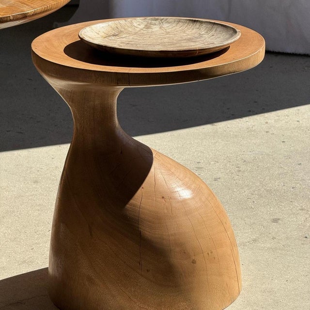 Stone Light Grey Petrified Wood Trinket Tray or Dish with Rings, 1980s For Sale - Image 7 of 9