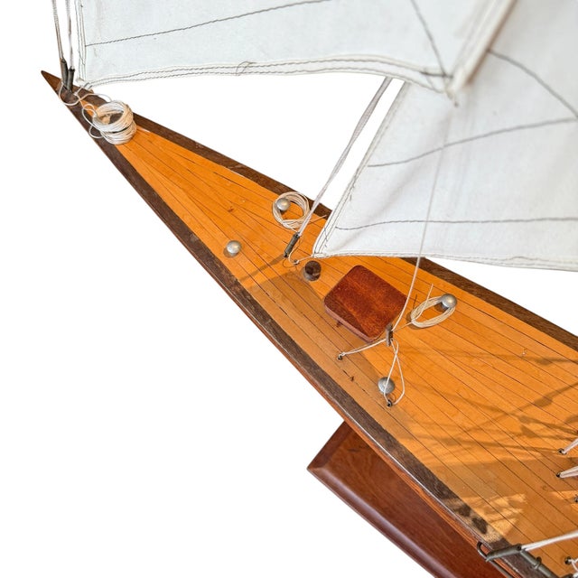 American J-Class Racing Sloop Model For Sale - Image 13 of 18