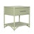 Not Yet Made - Made To Order Olympia One-Drawer Nightstand in Celery Green For Sale - Image 5 of 9