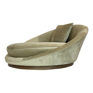 Milo Baughman Satellite Chaise For Sale