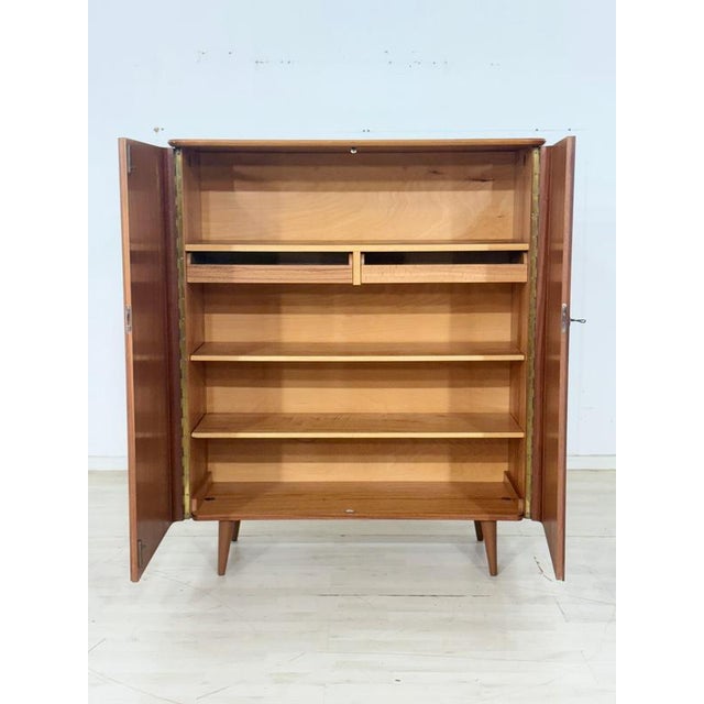 Mid-Century Mahogany Wardrobe, 1960s For Sale - Image 3 of 11
