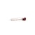 Ruby & Diamond Ring in 14k White Gold, Oval 5×4mm – Dainty East West Ring, Size 6.75 For Sale In Columbus - Image 6 of 10