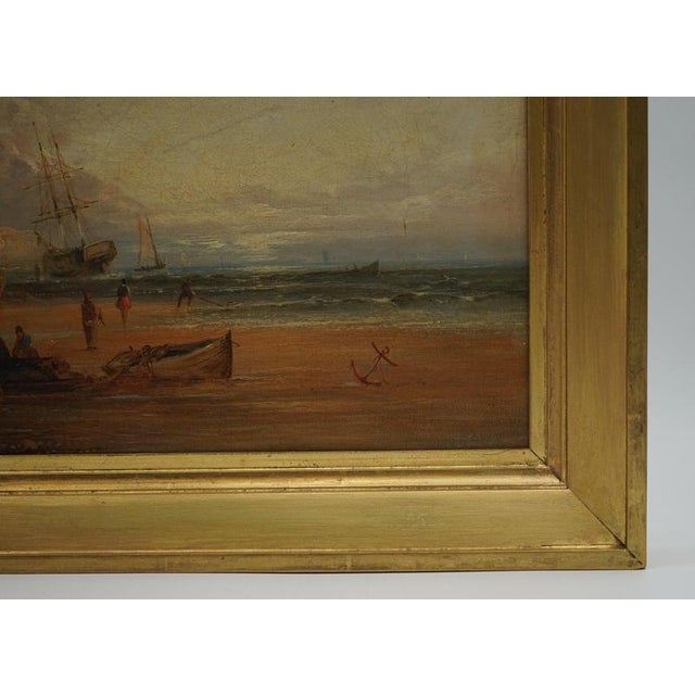 James Webb, Victorian Coastal, 1868, Oil Painting For Sale - Image 6 of 14