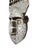 African Bamana Ntomo Marka Mask W/ Aluminum 22.5" H For Sale - Image 9 of 9