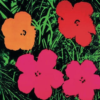 2000 Flowers Poster by Andy Warhol For Sale
