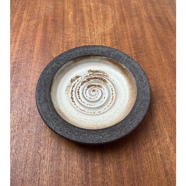 Mid-Century Danish Studio Pottery Bowl from B.J. Keramik, 1960s For Sale - Image 4 of 11