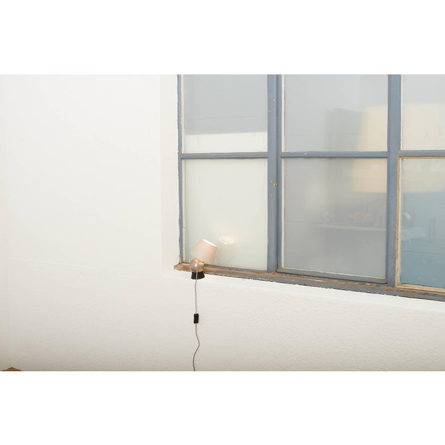 Table Lamp in Black Wooden Base, Metal Globe and Shade, 1920s For Sale - Image 13 of 18