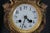 Metal Antique French Louis XV Rococo Sèvres Style Hand Painted Porcelain Mantel Clock For Sale - Image 7 of 18