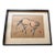 Mid Century Modern Japanese Woodblock Print of a Horse as Signed by the Artist Artist, Yoshijiro "Mokuchu" Urushibara (1888–1953) For Sale