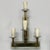 1930s Italian Art Deco Glass and Brass Wall Lights, 1930s, Set of 4 For Sale - Image 5 of 11