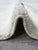 White Moroccan Solid Wool Rug - 8.3 X 6.6 Ft For Sale In Cleveland - Image 6 of 6