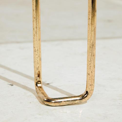 1980s Metal and Glass Coffee Table, 1980s For Sale - Image 5 of 6