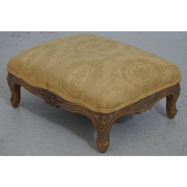 AGE Approx: 50 Years Old DETAILS Fine Carved Details High Quality Construction Queen Anne Legs And Pad Feet Carved Floral...