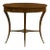 Woodbridge Furniture Wellington Oval Table, Mink Finish For Sale