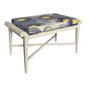 Hickory Chair Pearson Carla Upholstered X-Base Bench