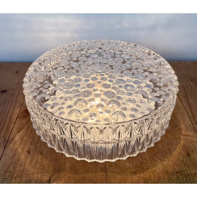 Vintage Glass Wall Light, 1970s For Sale - Image 15 of 17