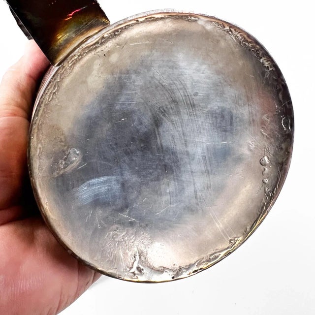 1900s Hand Wrought Embossed Sterling Silver Pitcher Set Creamer and Sugar For Sale - Image 4 of 13