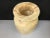 Vintage Egyptian Alabaster Carved Vase For Sale - Image 4 of 8