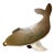 Vintage Sculptural Metal Whale Bowl For Sale