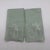 Traditional Pair Vintage Pale Pistachio Madeira Linen & Organza Fingertip Towels For Sale - Image 3 of 17