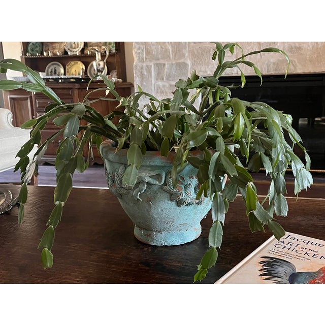 Mid 20th Century Vintage French Anduze Terra Cotta Planter For Sale - Image 5 of 15