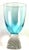 1990s 1990s Portuguese Controlled Bubble, Blue, 4 Ounce Shooter/Shot Glasses – Set of Six For Sale - Image 5 of 5