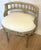 Shabby Chic Vintage French Style Vanity Stool For Sale - Image 3 of 17