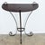 Early 20th Century French Wrought Iron Demilune Console in New Powder-coat For Sale - Image 10 of 11