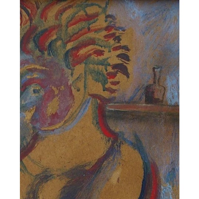 Abstract Avant-Garde Oil Painting, Ukrainian Artist Kovalenko Yu. (30-24) For Sale - Image 3 of 6