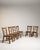 Brown 1970s Set of Six Oak Dining Chairs For Sale - Image 8 of 17