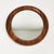 Wood Mid-Century Round Teak Wall Mirror, Denmark, 1960s For Sale - Image 7 of 7