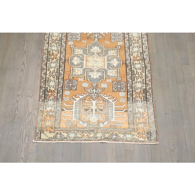 A rust color early 20th Century Persian Karadja Heriz