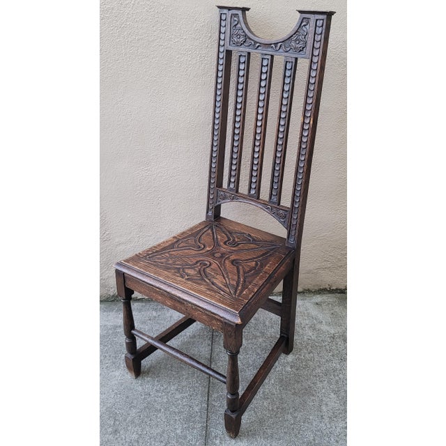 Antique Dutch Dining Chairs Set of 4 Chairish