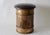 Metal Mid Century Italian Gilded Stool With Storage Rope Detail For Sale - Image 7 of 12