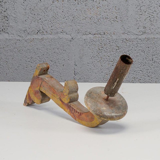Brown Vintage Louis XVIII Wall Sconce For Sale - Image 8 of 8