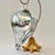 1980s Oversized Vintage Mercury Glass Conch Shell Christmas Ornament - Kugel Style For Sale - Image 5 of 8