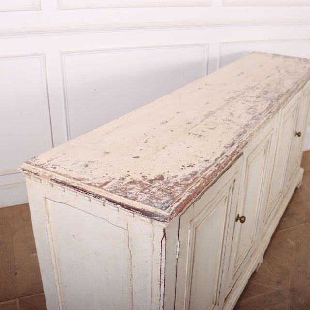 Italian Painted Enfilade, 1840 For Sale - Image 9 of 12