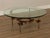 Mid-Century Modern Vintage Wrought Iron Round Glass Top Coffee Table For Sale - Image 3 of 12