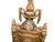 1920s 1920s Cast Aluminum Wall Sconces With Original Polychrome Finish - Pair For Sale - Image 5 of 9