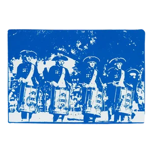 Contemporary Colonial Drum Corps Serigraph