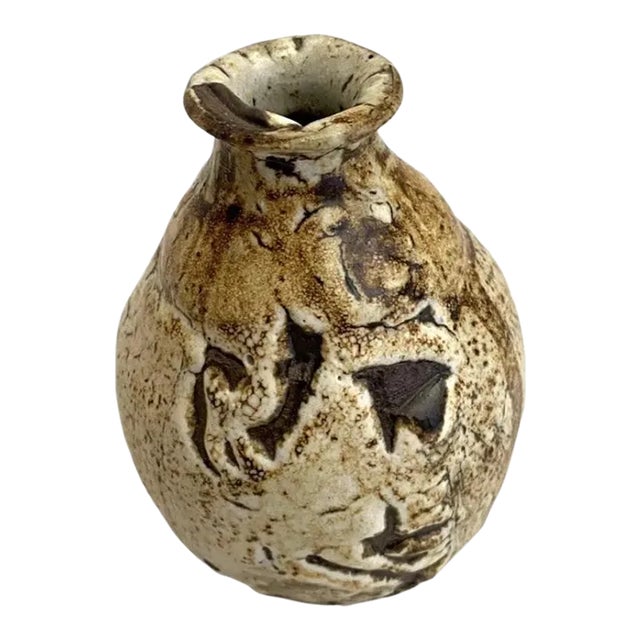 Mid Century Modern Ceramic Pottery Weed Pot Vintage Retro 1960s For Sale