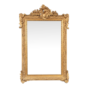 Louis XV Style Giltwood Mirror