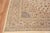 Textile Nazmiyal Collection 1950s Floral Silk Persian Gonbad Design Square Rug For Sale - Image 7 of 8