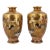 19th Century Pair of Japanese Satsuma Vases For Sale