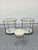 Oly Studio Round Jonathan Antiqued Mirrored Side Tables For Sale - Image 12 of 12