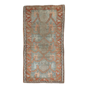 Zabihi Collection Persian Kurd Lion Antique Rug
