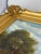 Mid 20th Century Signed European Pastoral Oil Painting in Ornate Rococo Gilt Frame With Grazing Sheep For Sale - Image 10 of 12
